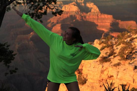 Grand Canyon 2010 Amanda. The Pose